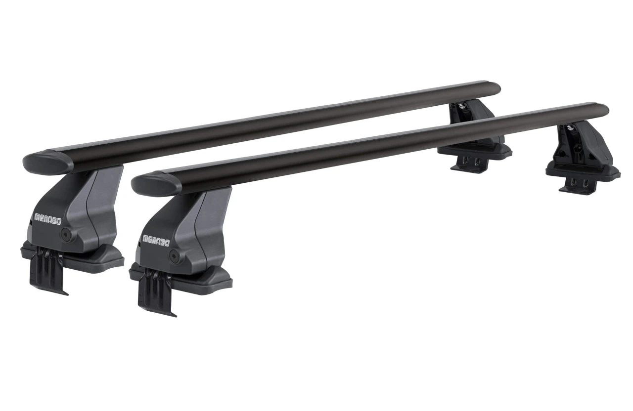 1. Bare transversale Menabo Omega Plus Black pentru Land Rover Discovery Sport (L550), 5 usi, model 2015-2019