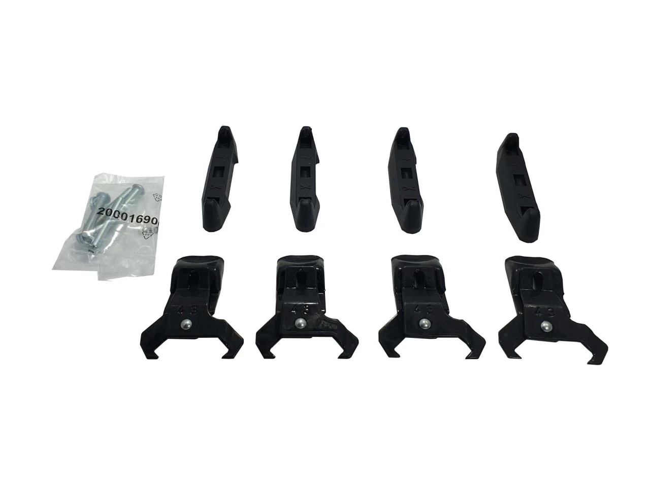 8. Bare transversale Menabo Tema Otel pentru Volkswagen Polo III (6N2), model 1999-2003