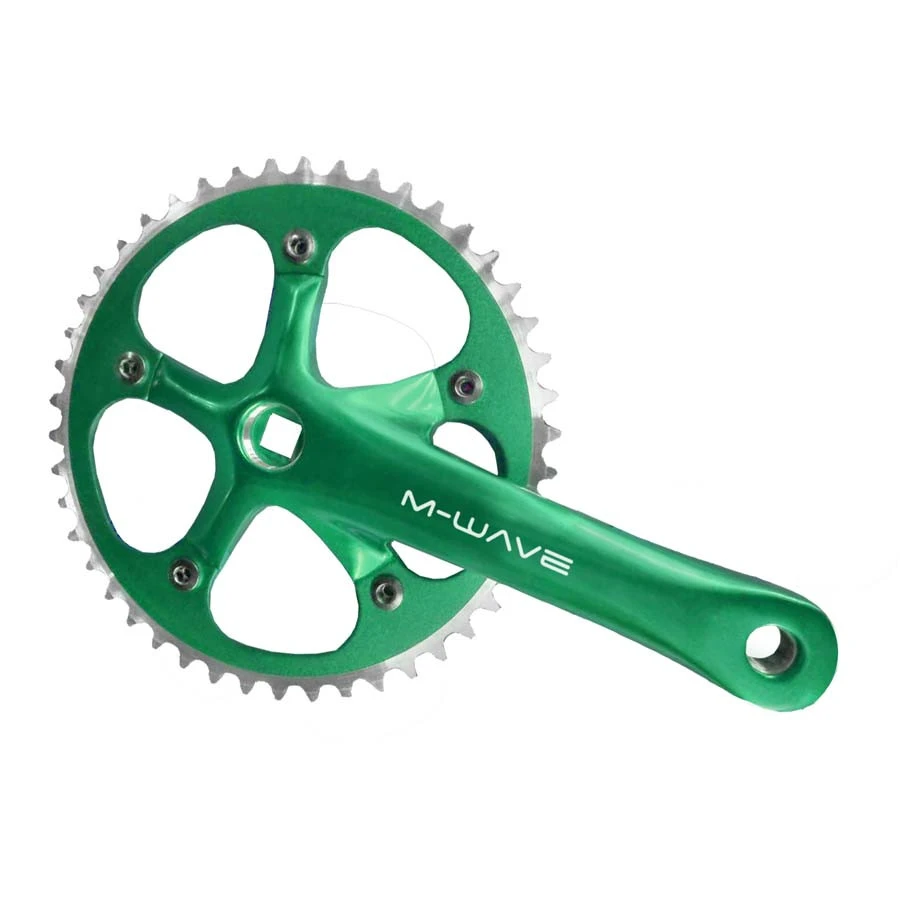 1. Angrenaj pedalier verde 46T M-wave