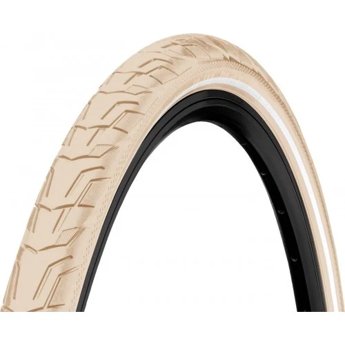 1. Anvelopa Continental Ride City Reflex 47-622 (28x1.75) crem