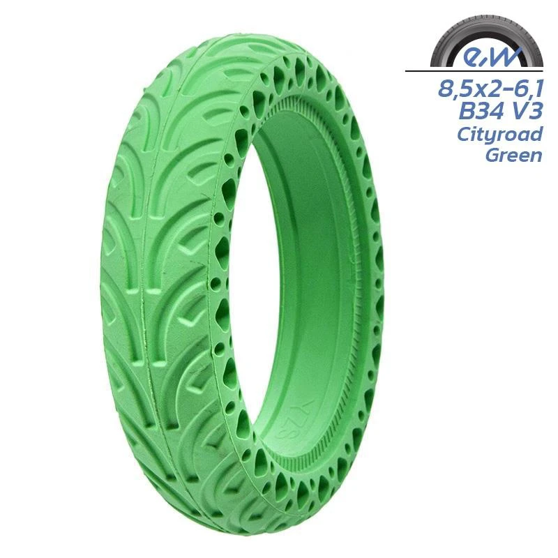 1. Anvelopa plina trotineta Model V3 8.5×2 pentru Xiaomi - Verde