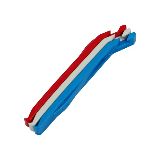 1. BBB Leviere anvelopa BTL-81 EasyLift 3 bucati rosu/alb/albastru