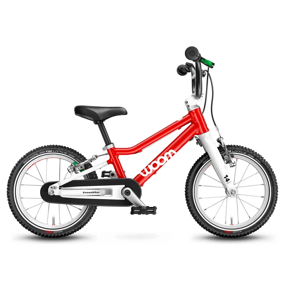 1. Bicicleta copii WOOM 2 Rosu