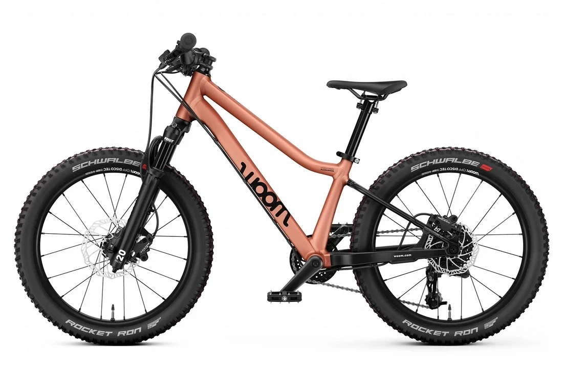 3. Bicicleta copii WOOM OFF AIR 4 Generatia 2 Terra Coppa