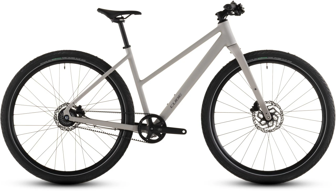 1. BICICLETA CUBE EDITOR PRO TRAPEZE OATGREY GREY