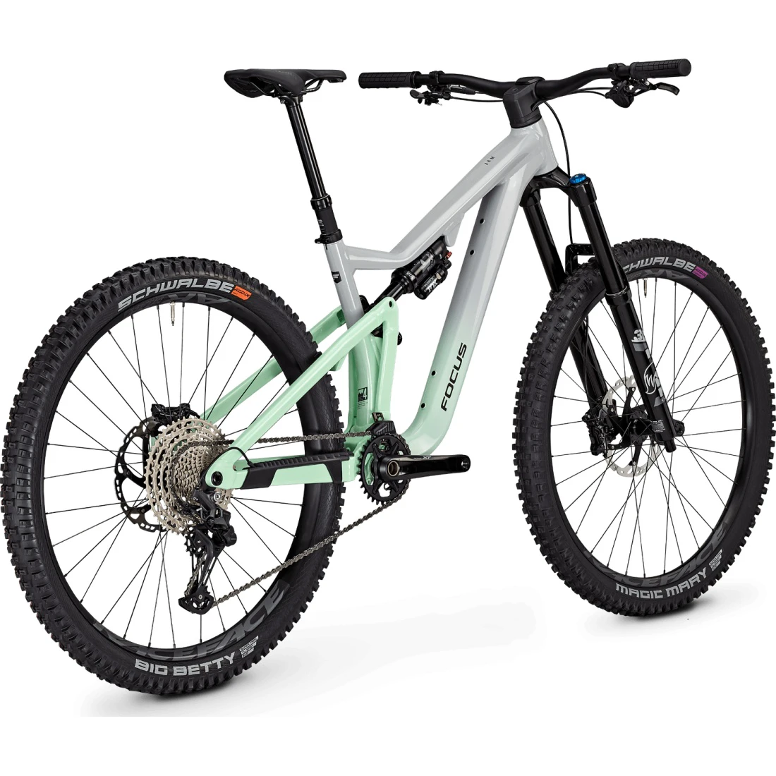 3. Bicicleta MTB Full Suspention Focus Jam 6.9 29 Lightgrey / Macha