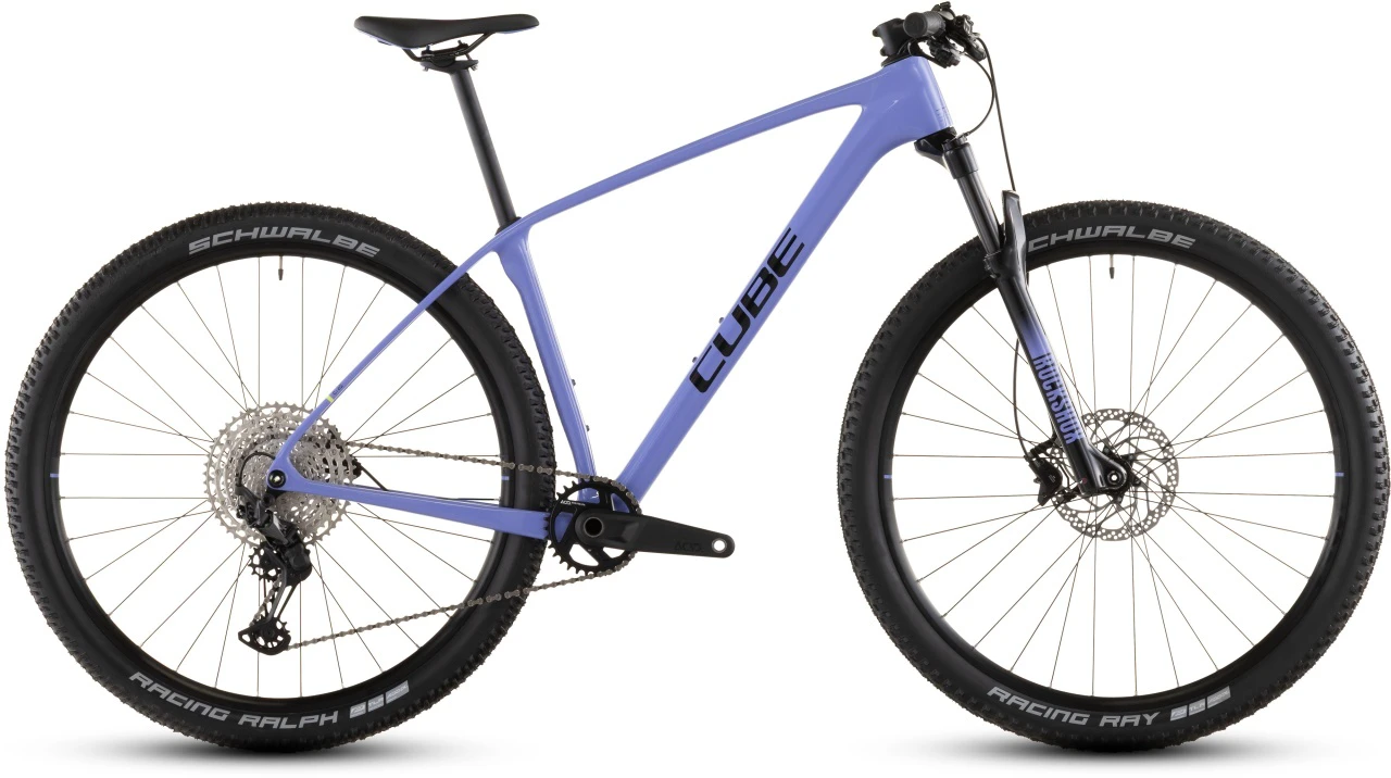6. BICICLETA MTB Hardtail CUBE REACTION C:62 ONE LUCIDLILAC BLACK
