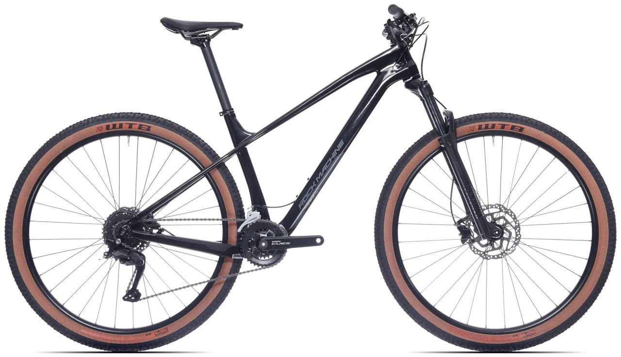 1. Bicicleta Rock Machine Blizz Cr 20 29 Gloss Basalt Black 47cm - (L)