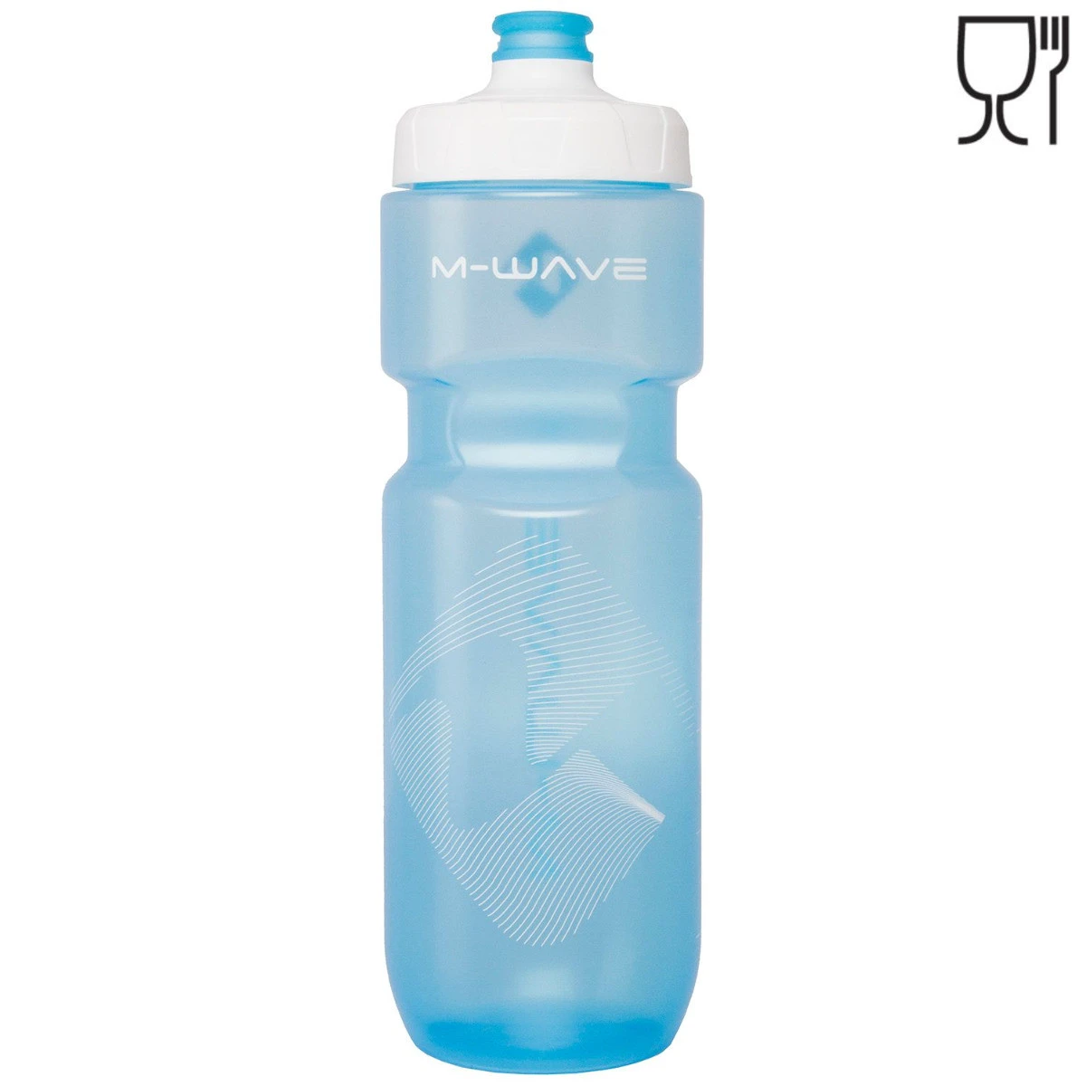 1. Bidon Plastic M-WAVE PBO 750 -Albastru