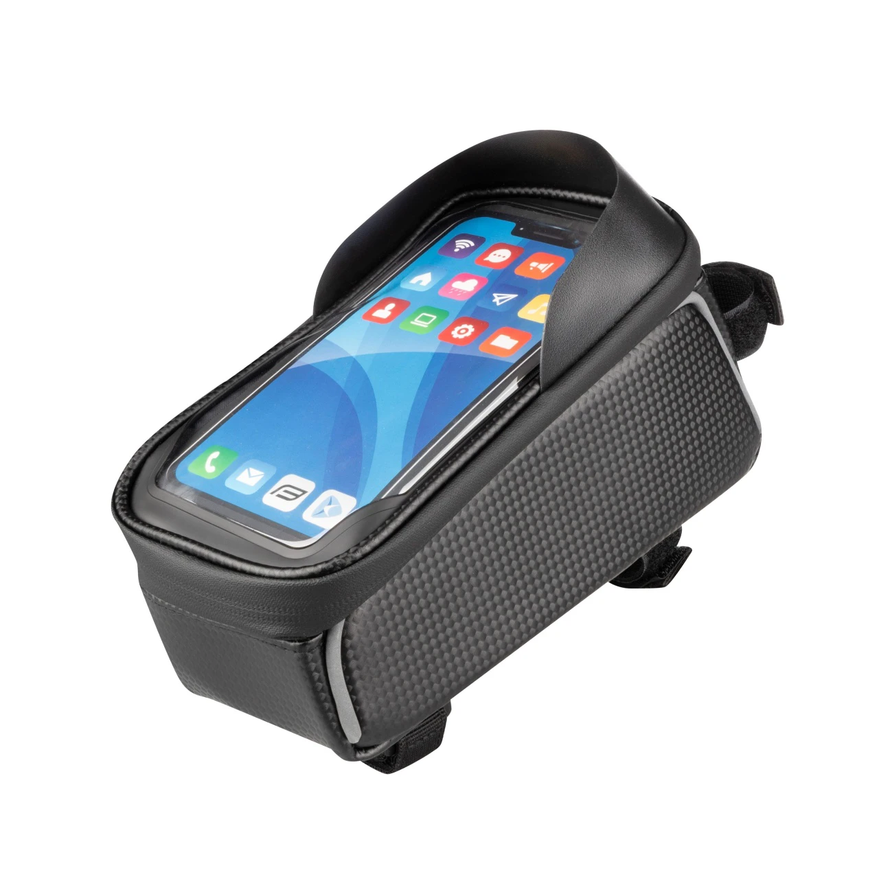 1. Borseta cadru Force Clash cu compartiment telefon neagra
