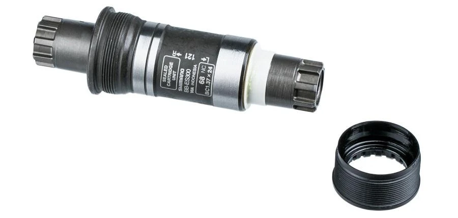 1. Butuc pedalier Shimano BB-ES300, BSA, ax Octalink, fara suruburi, 68-113mm