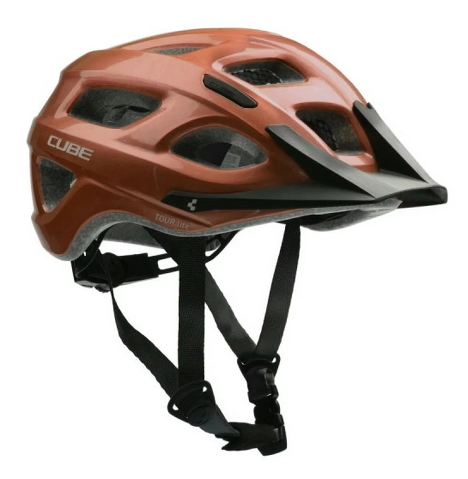 1. CASCA CUBE HELMET TOUR LITE Sunburst metalic