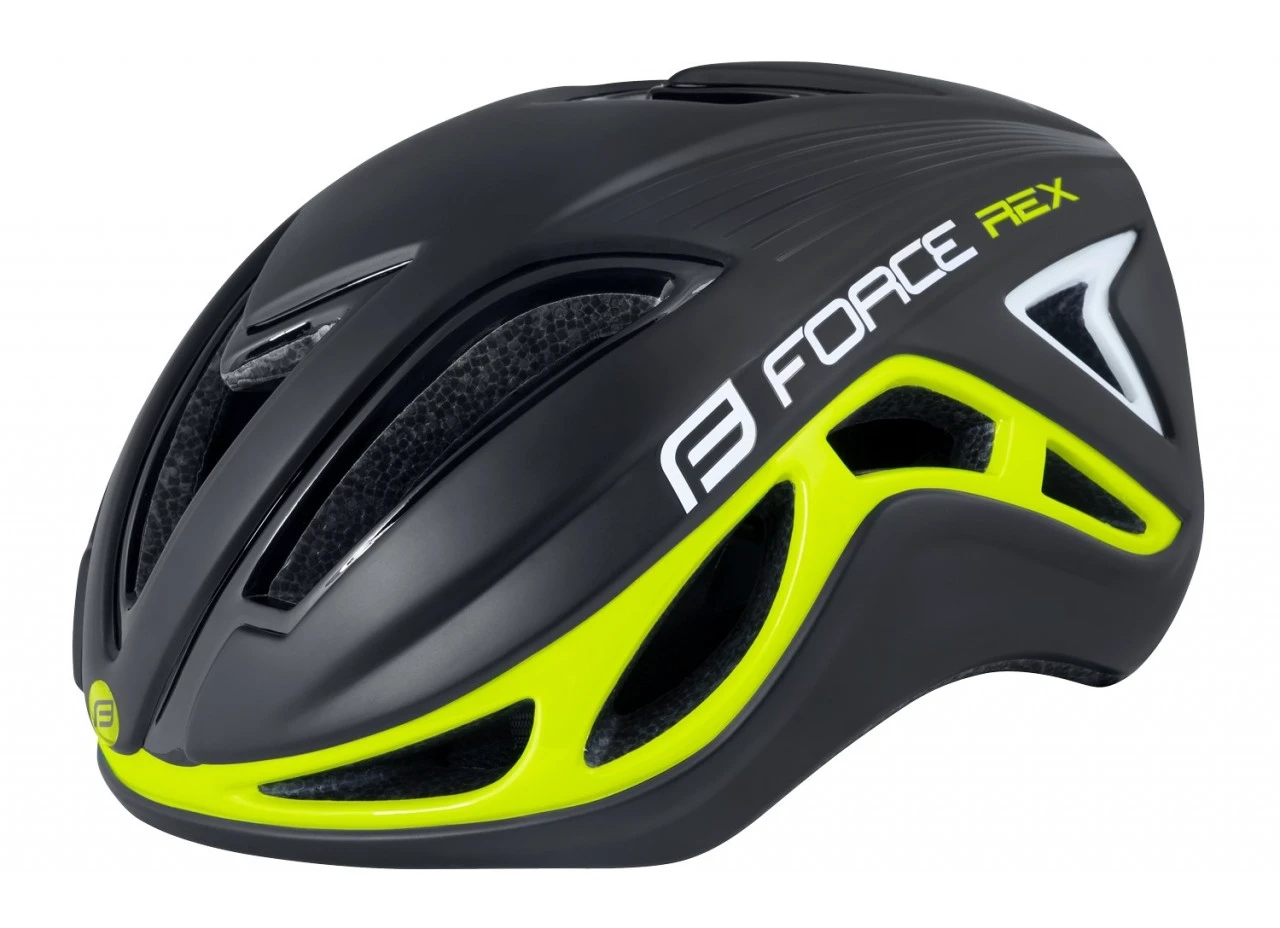 1. Casca Force Rex negru/fluo