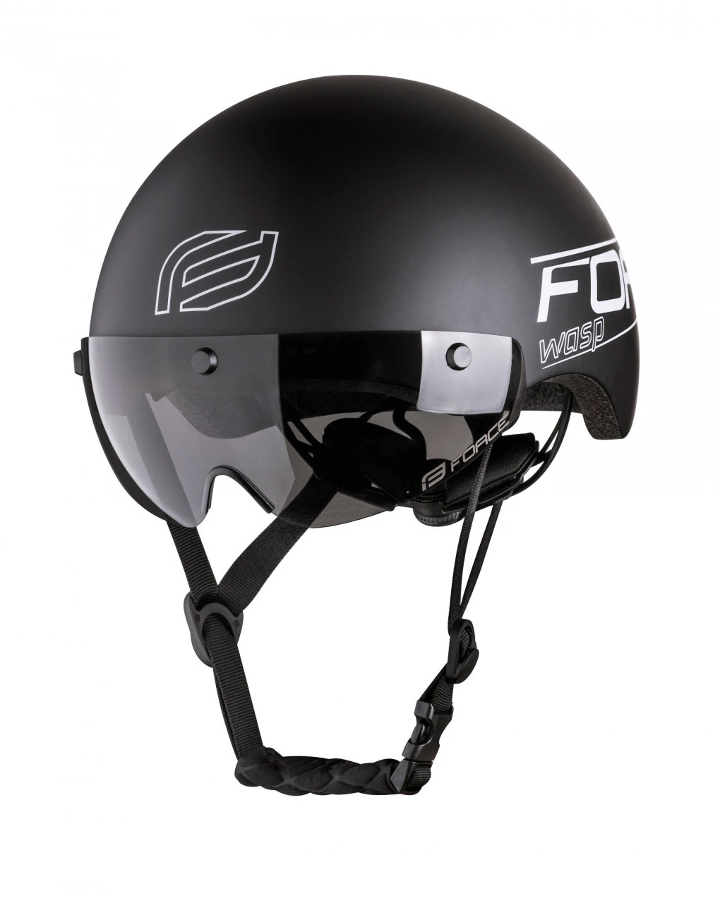 1. Casca Force Wasp timetrial Negru, Unisize (55-61 cm)
