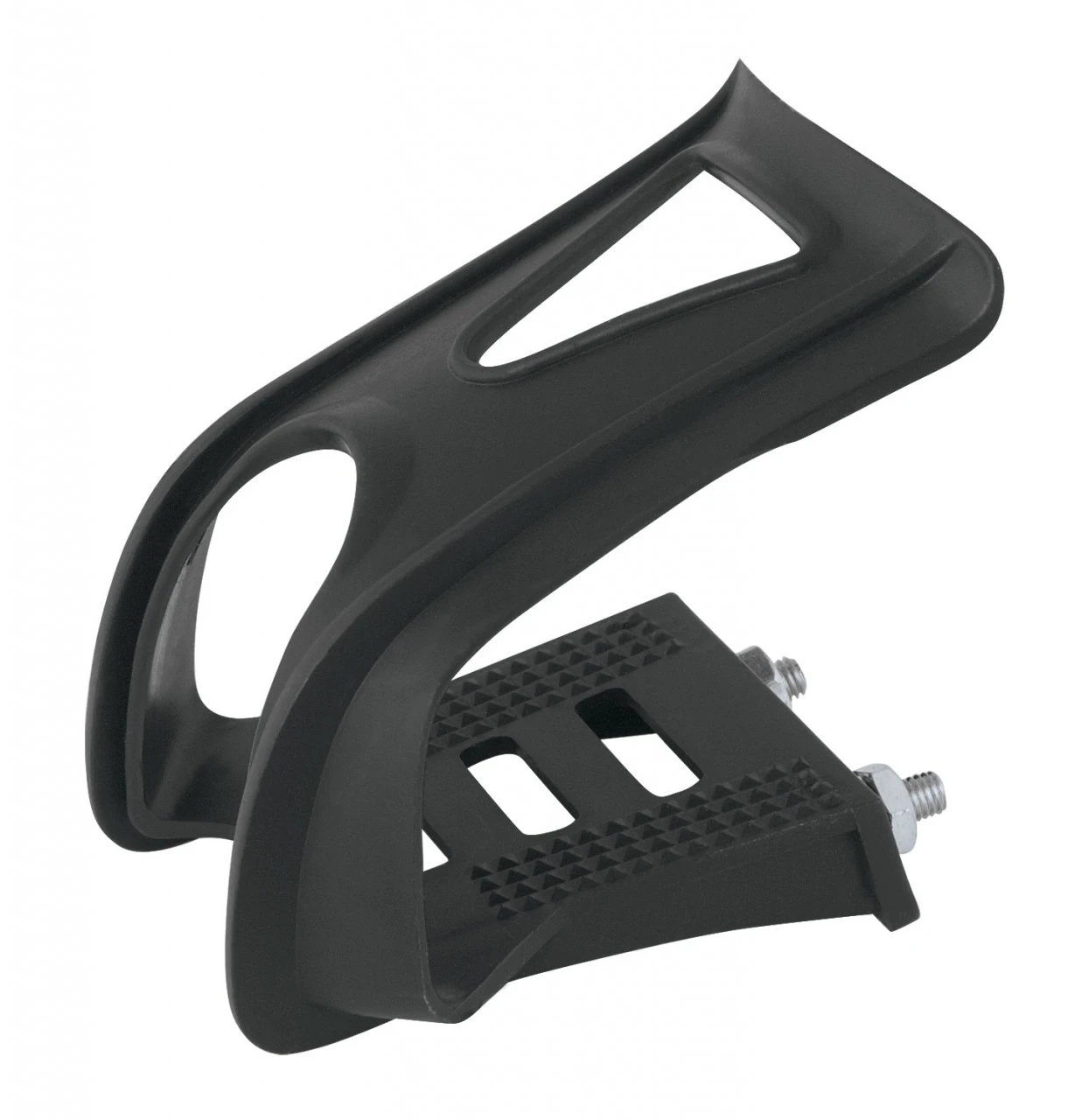 1. Clipsuri FORCE MTB plastic, fara curea, Negre