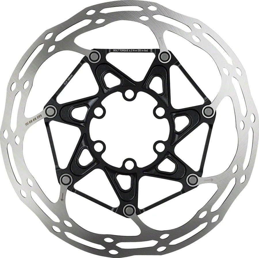 1. Disc Frana Sram Centerline Rounded 2-Piece 180mm Black