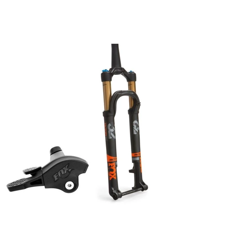 1. FURCA FOX K FLOAT 32 SC 29r 3 POS 44mm 100mm BLACK ORANGE