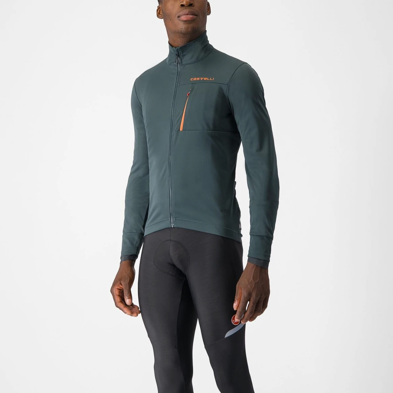 3. Jacheta Castelli GO, Verde Rover/Rosu Portocaliu, XL