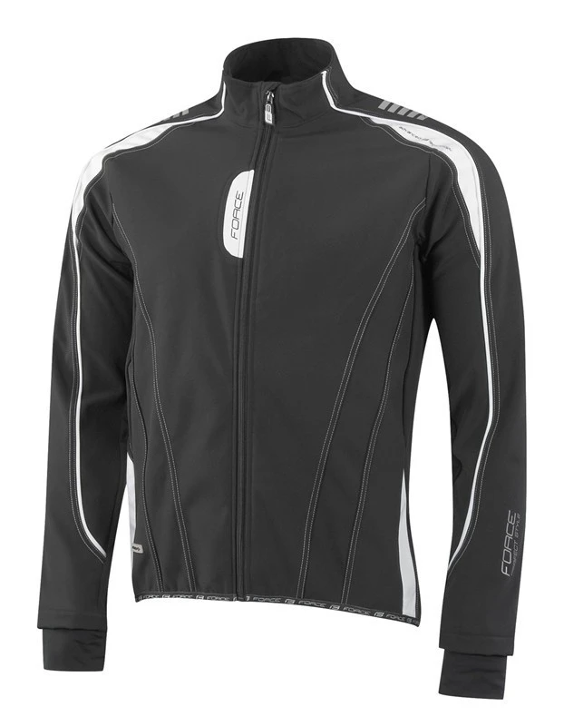 1. Jacheta Force X72 Men softshell negru/alb