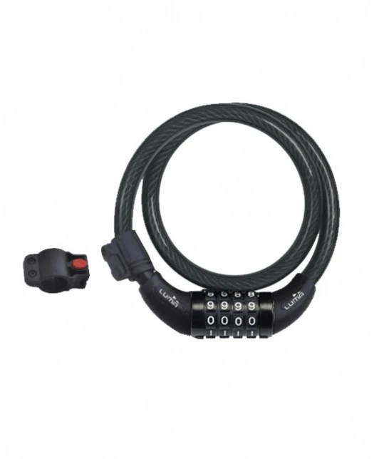 1. Lacat Luma Enduro Cable Match 12x80 negru