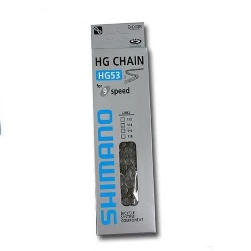 1. Lant Shimano CN-HG53, 9 viteze, HG, 114 zale, fara nit final, nit conectare X1
