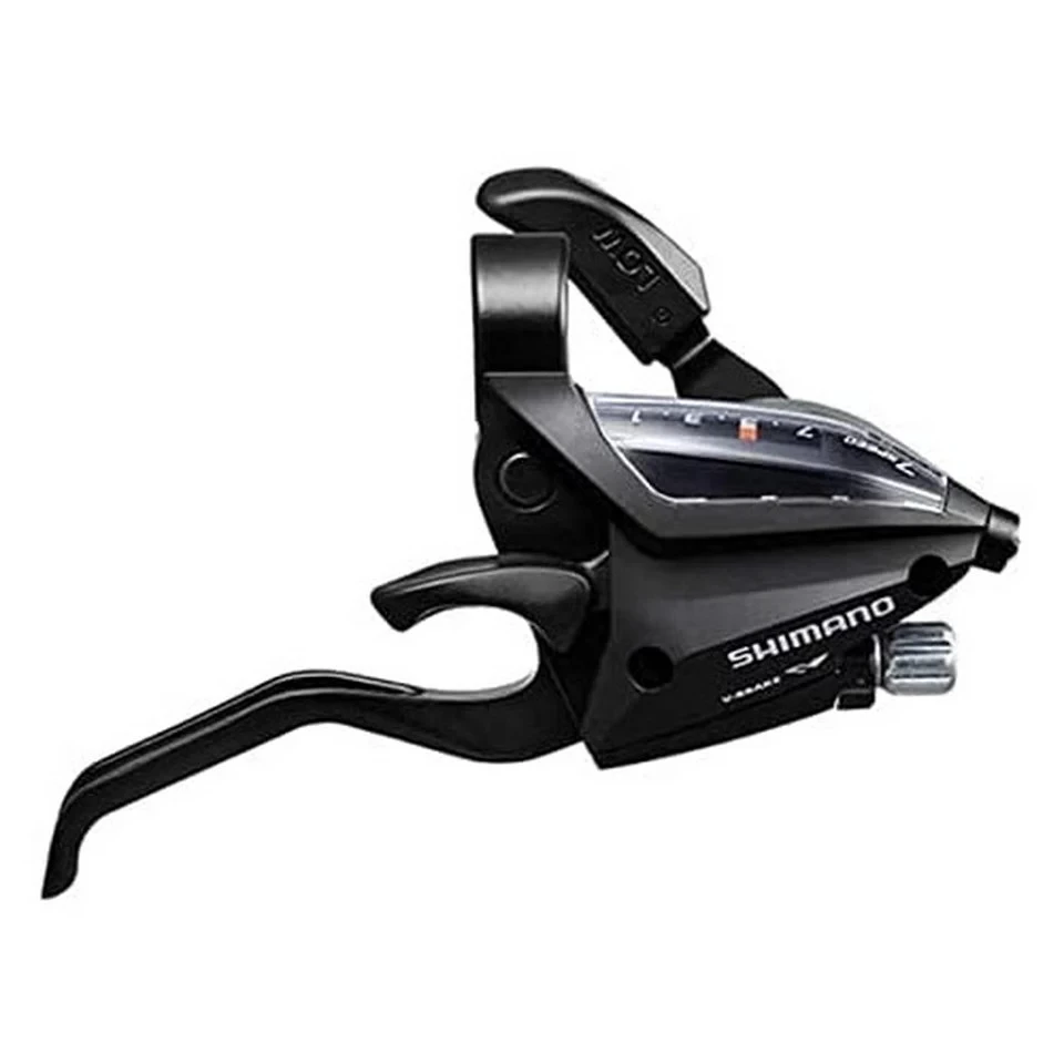 1. Manete integrate SHIMANO ST-EF500 3x7 Vit. Negru
