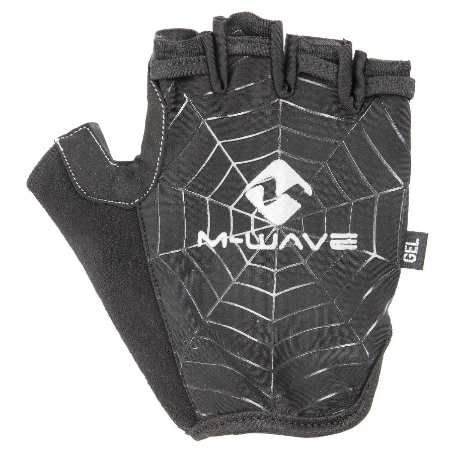 1. Manusi Ciclism M-WAVE SPIDERWEB GEL HALF S