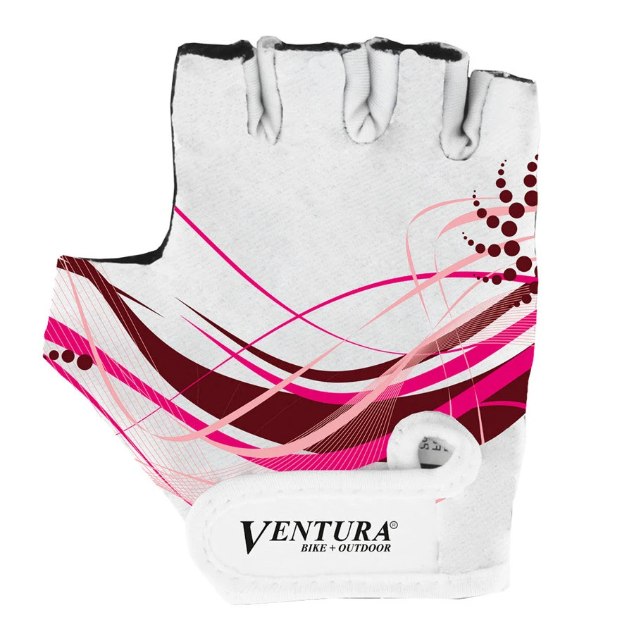 1. Manusi Ciclism VENTURA M (Alb/Roz)