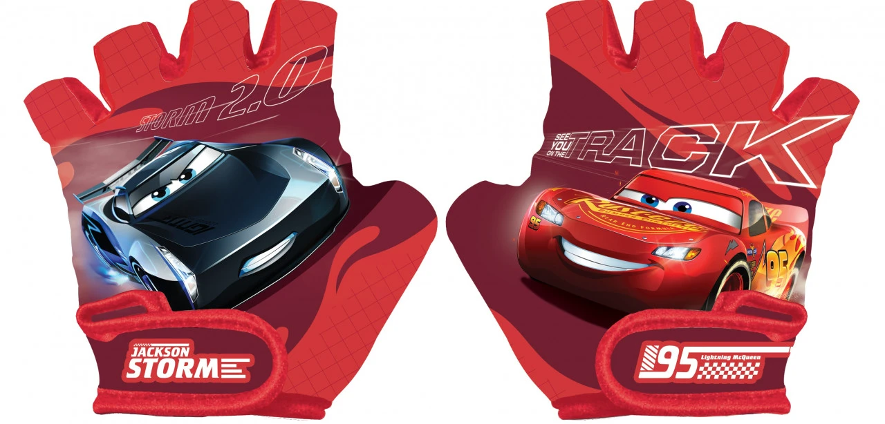 1. Manusi copii Seven Cars 3, rosu, S