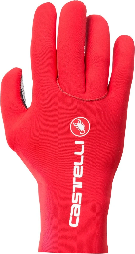 1. Manusi din neopren Castelli Diluvio C Rosu