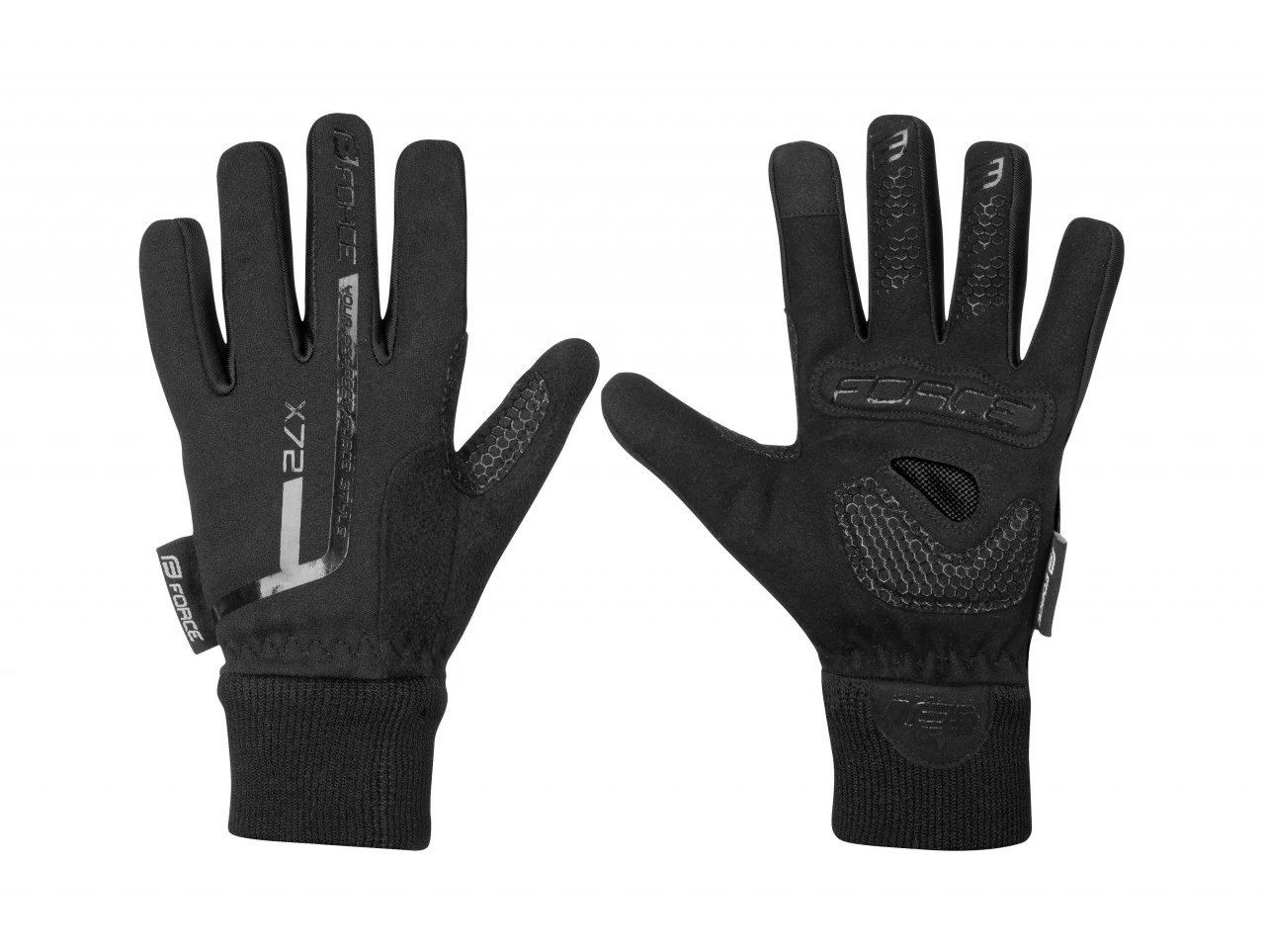 1. Manusi iarna Copii Force X72 Negru