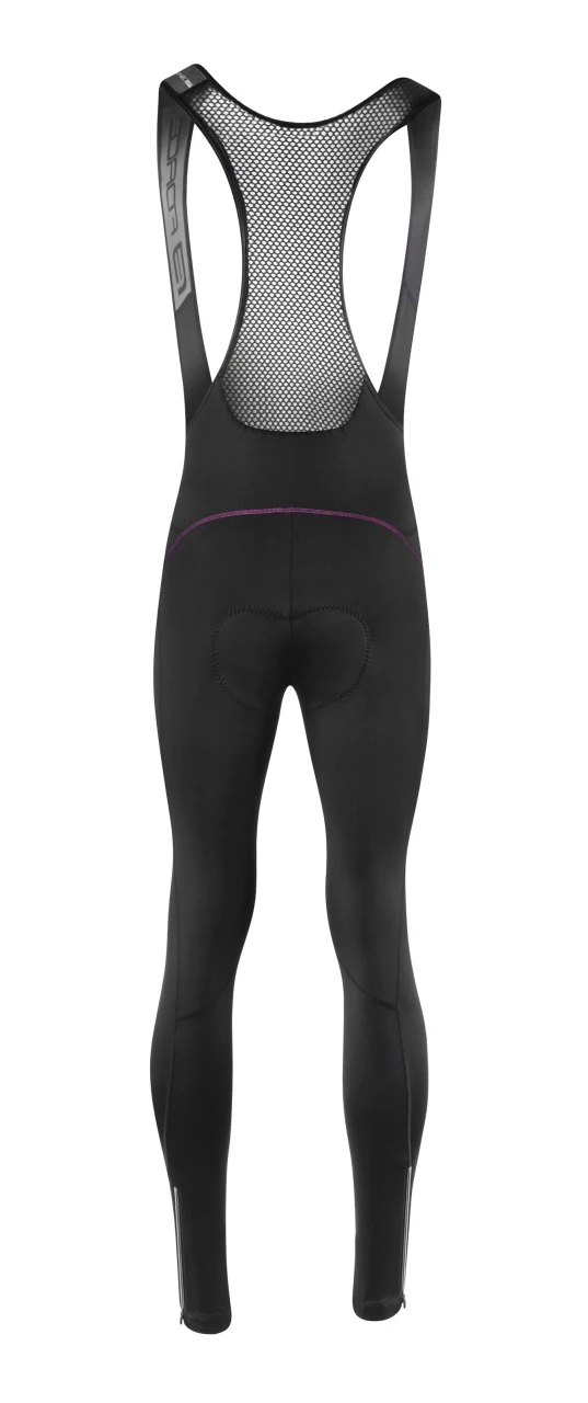 1. Pantaloni cu bretele si bazon Force Bright negri XL