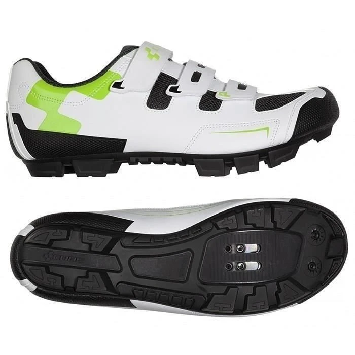 1. Pantofi Ciclism CUBE MTB CMPT Alb