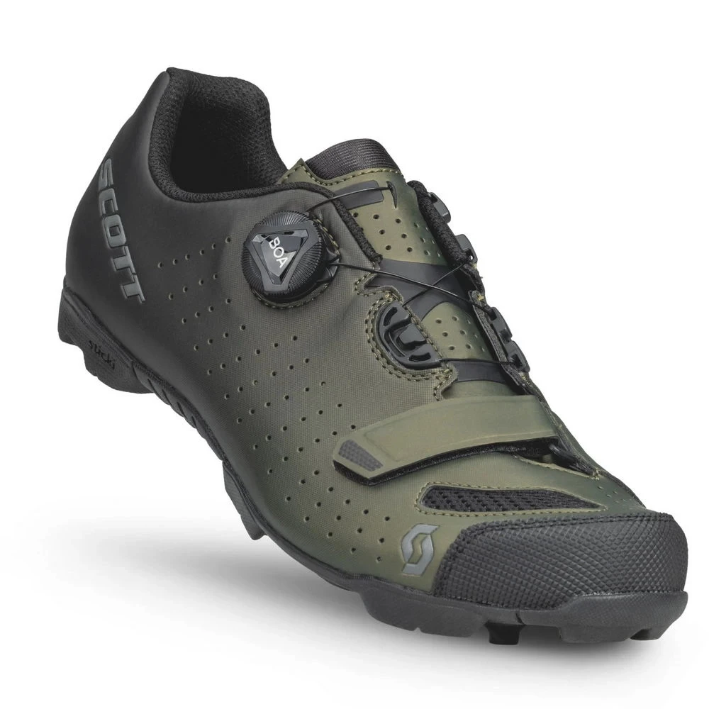 1. Pantofi MTB SCOTT Comp BOA Black Fade-Metallic Brown