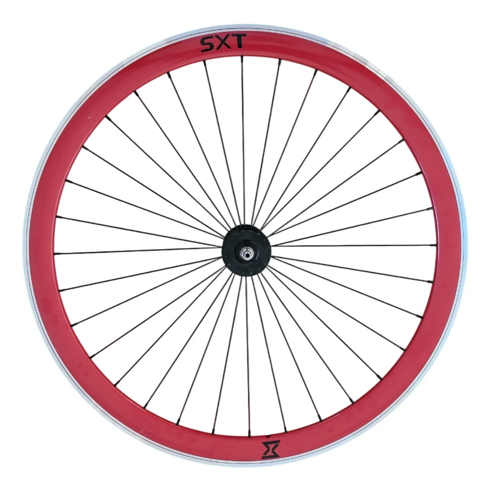 1. Roata Fata Single Speed/Fixie SXT 700-32H 40 mm Rosu