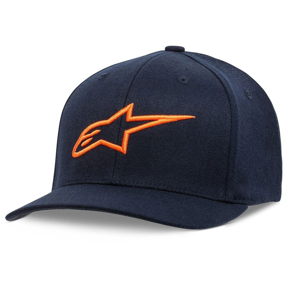 1. Sapca Alpinestars Ageless Curve Albastru/Portocaliu