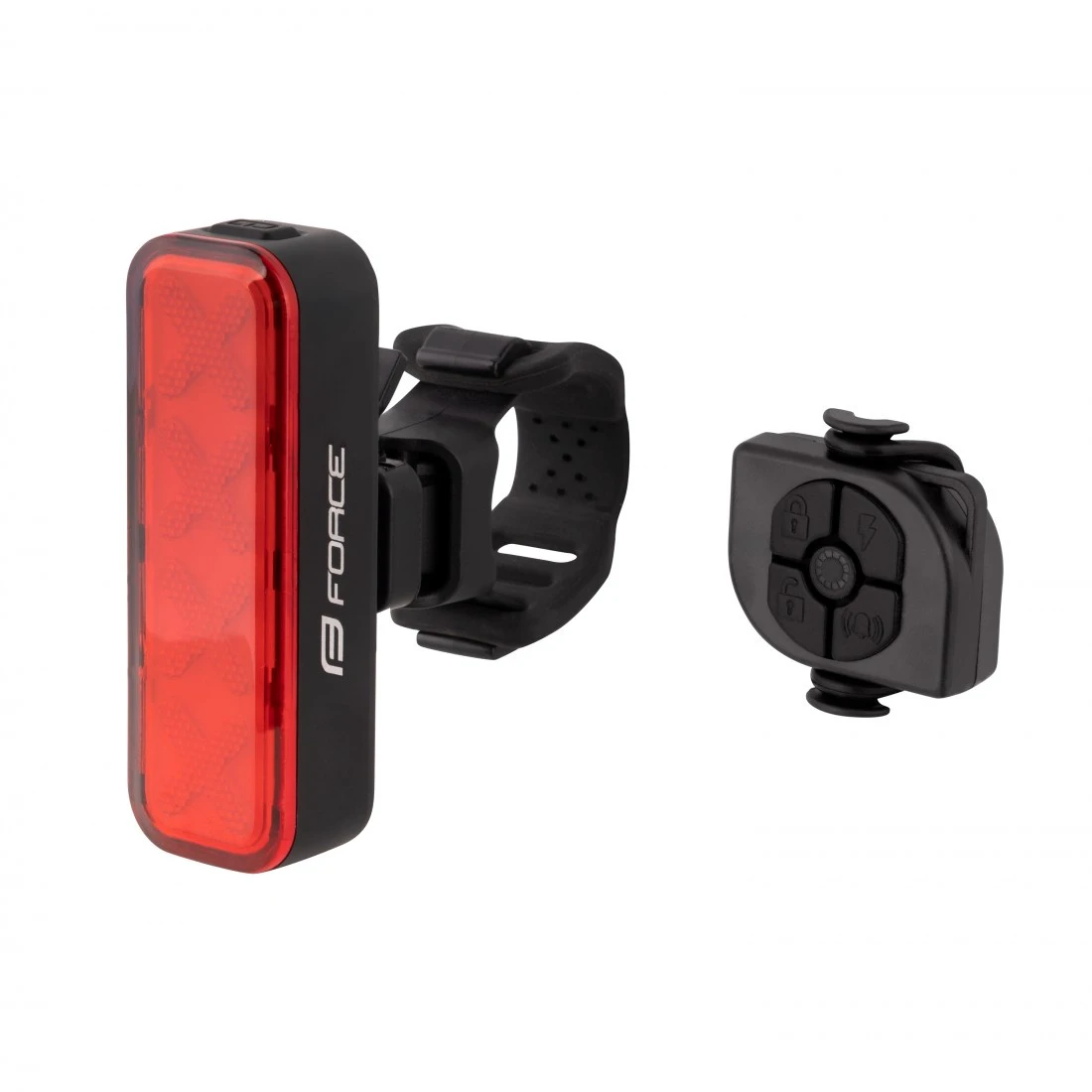 1. Stop spate Force Alarm 300LM LED USB, cu senzor si alarma