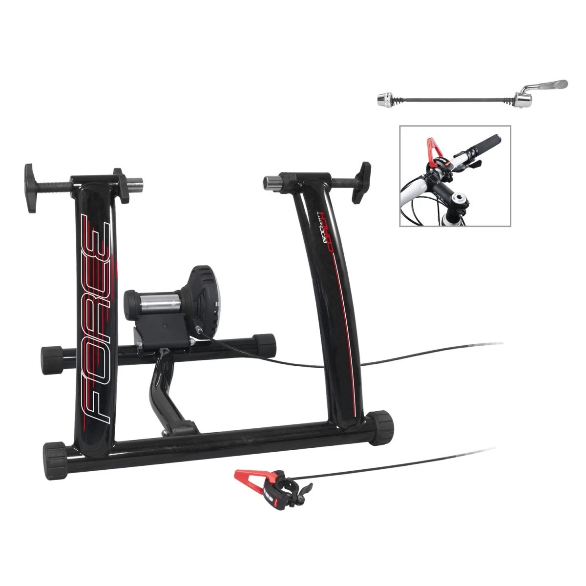 1. Trainer Force Coach 600watt otel negru