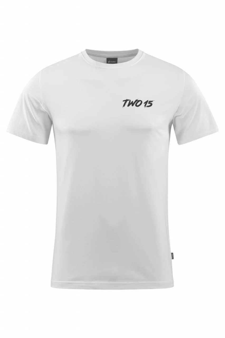 1. Tricou CUBE Organic T-Shirt Two15 White