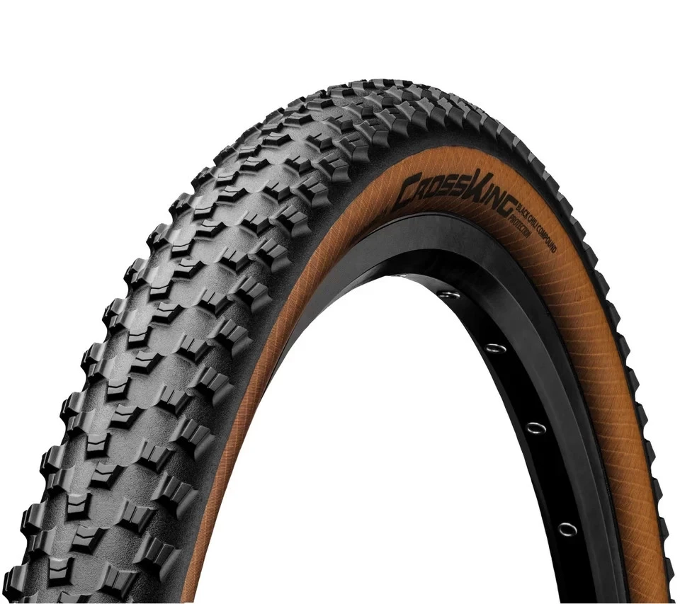 1. Anvelopa pliabila Continental Cross King ProTection 55-622 (29x2.2) negru/bernstein