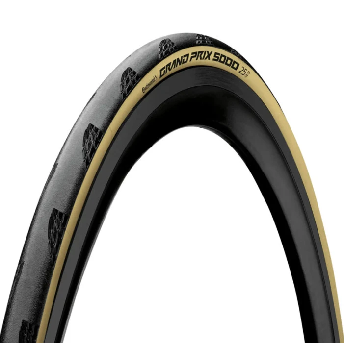 1. Anvelopa pliabila Continental Grand Prix 5000 AllSeason 28-622 (28 x 1 5/8 x 1 1/8) negru/crem
