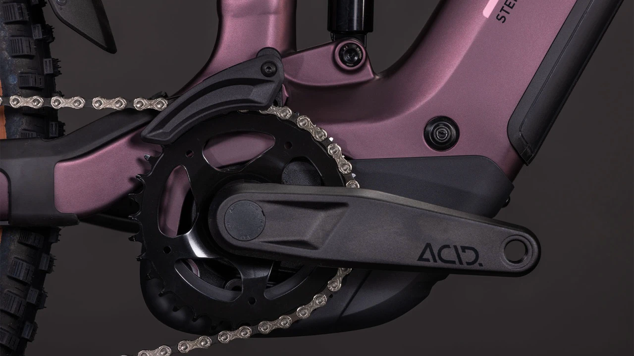 7. BICICLETA ELECTRICA CUBE STEREO HYBRID ONE44 PRO 800 SHIFTBLUSH RAISIN
