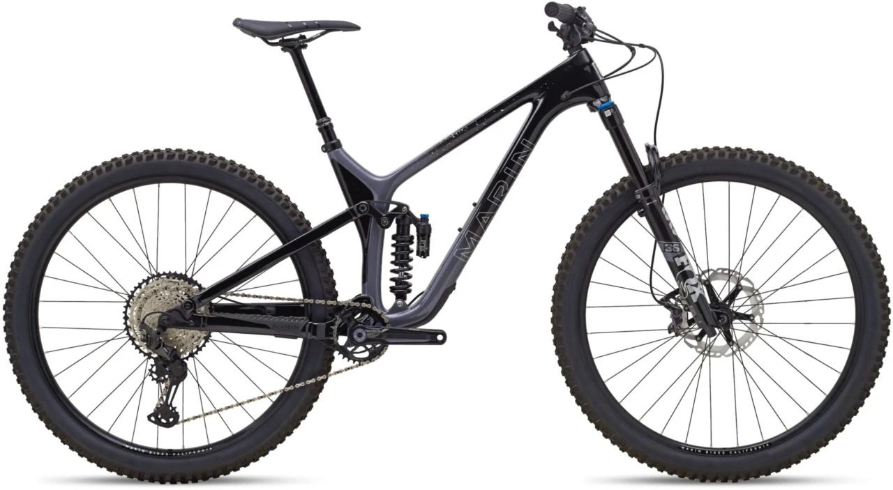 1. BICICLETA MTB FULL SUSPENTION MARIN RIFT ZONE CXR 29 GREY CARBON