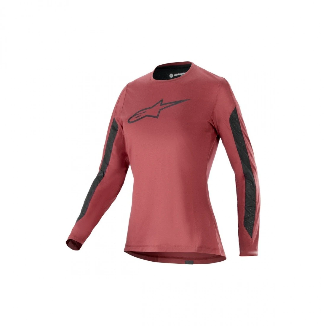 1. Bluza Alpinestars Stella A-Dura Dri Astar LS Jersey Burgundy S