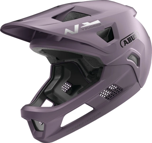 1. Casca ABUS FULL FACE PENTRU COPII YouDrop MANDIBULA DETASABILA MODEL 2026