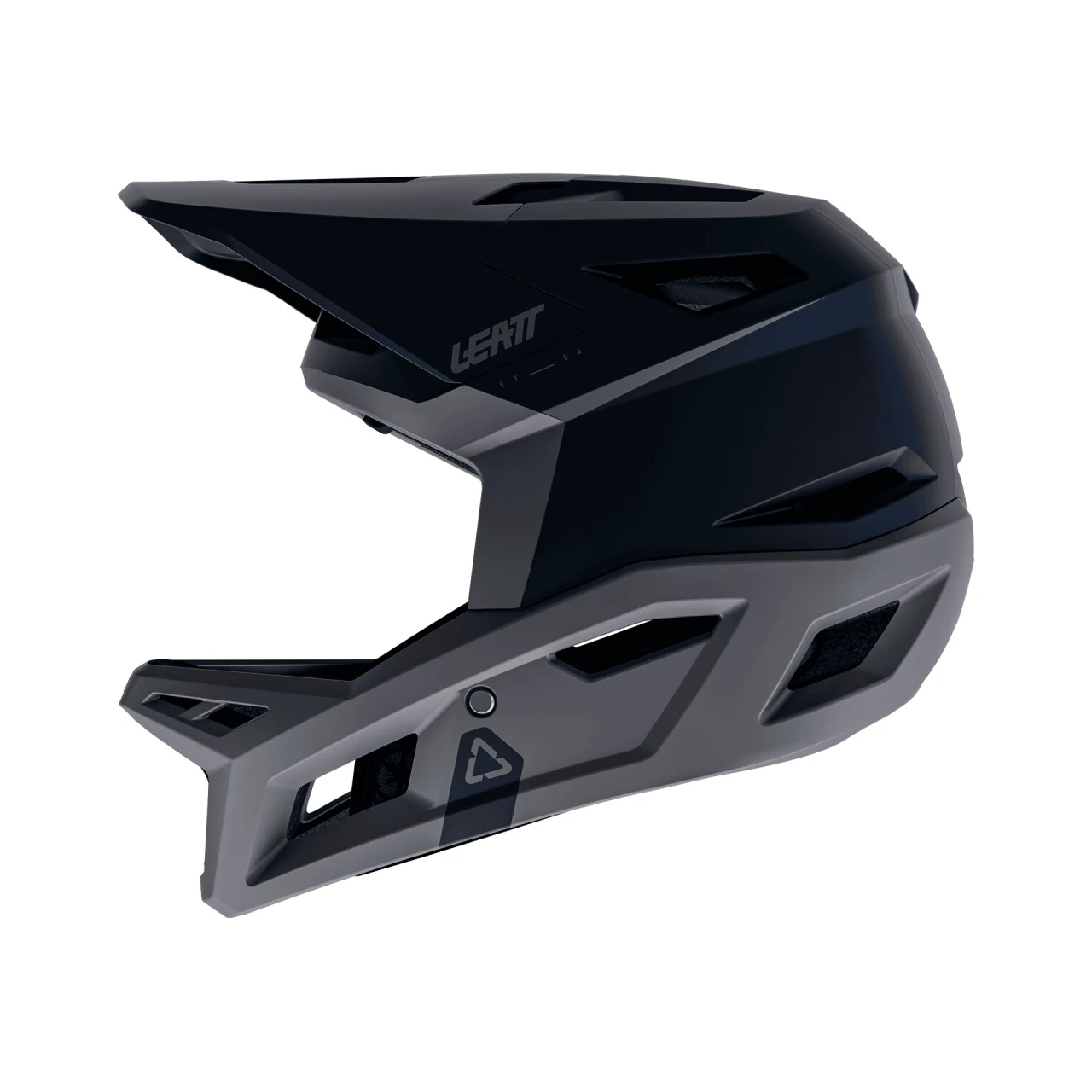 3. Casca Leatt MTB Gravity 4.0 Stealth Black/Grey XL - 61-62cm