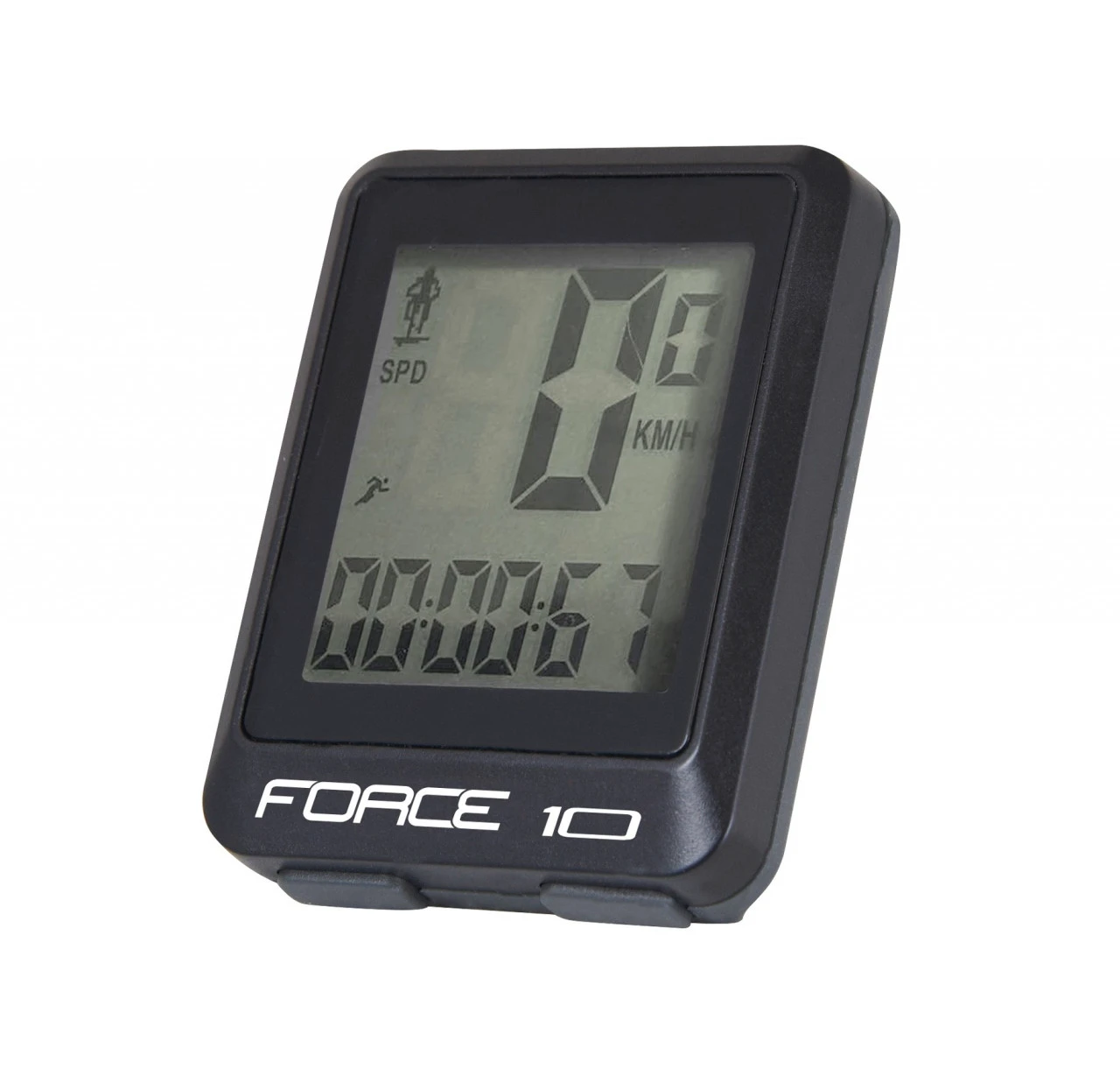 1. Ciclocomputer Force 10F cu fir negru