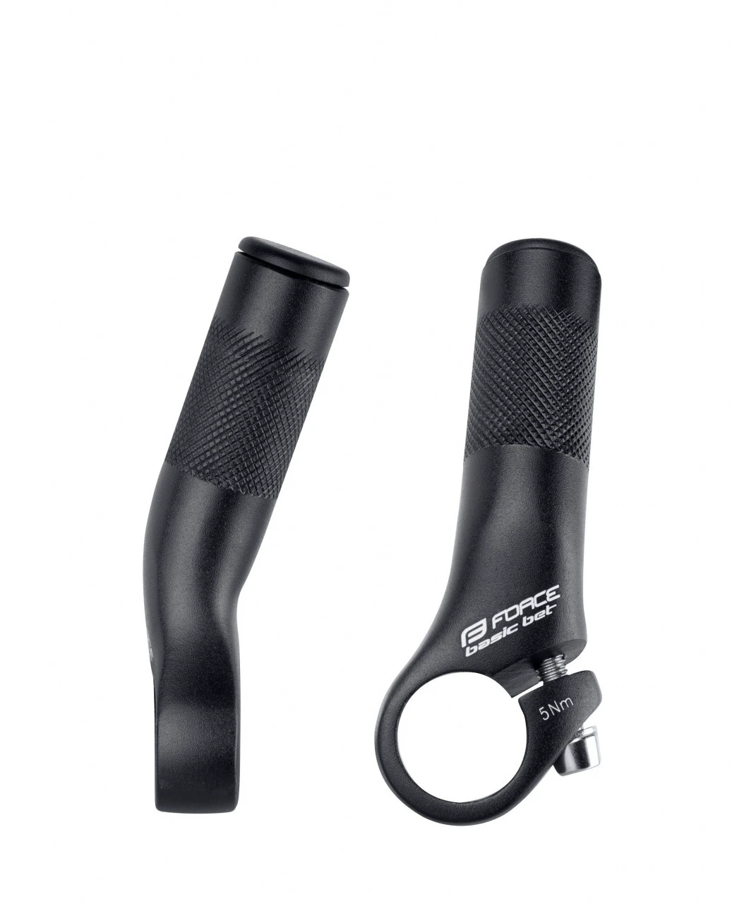 1. Coarne Force Bet Al 9 cm, negru mat
