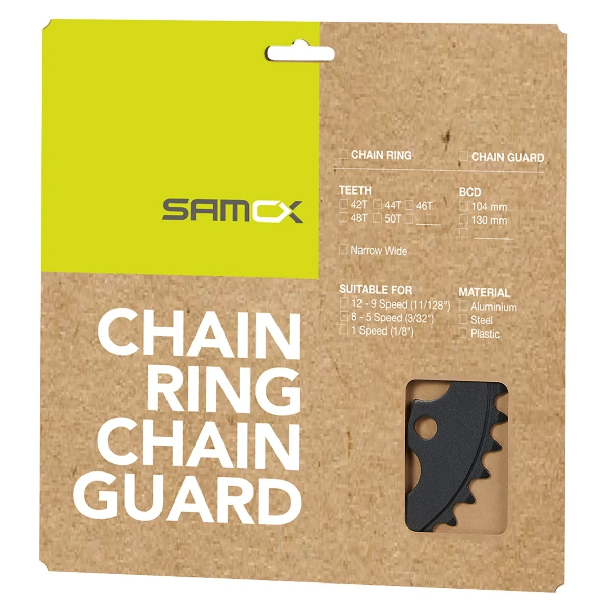 6. Foaie Angrenaj Metal E-Bike SAMOX PD-R4-S 46T BCD 104
