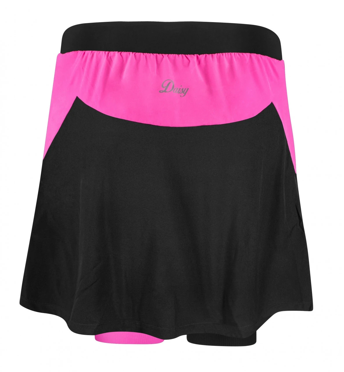 2. Fusta cu pantaloni scurti cu bazon Force Daisy negru/roz